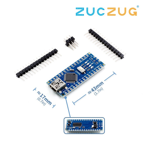 Nano Mini USB With the bootloader compatible Nano 3.0 controller CH340 USB driver 16Mhz Nano v3.0 ATMEGA328P/168P for arduino