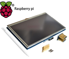 Load image into Gallery viewer, Raspberry pi 3.2/3.5/5/7 inch touch HDMI LCD display module Support Raspberry Pi 2/3 B+